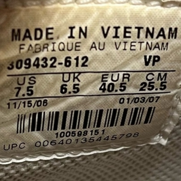 Nike Dunk High Rare "Varsity Red Orange Blaze" (2007) Mens 7.5 Womens 9 EUC - Picture 10 of 10